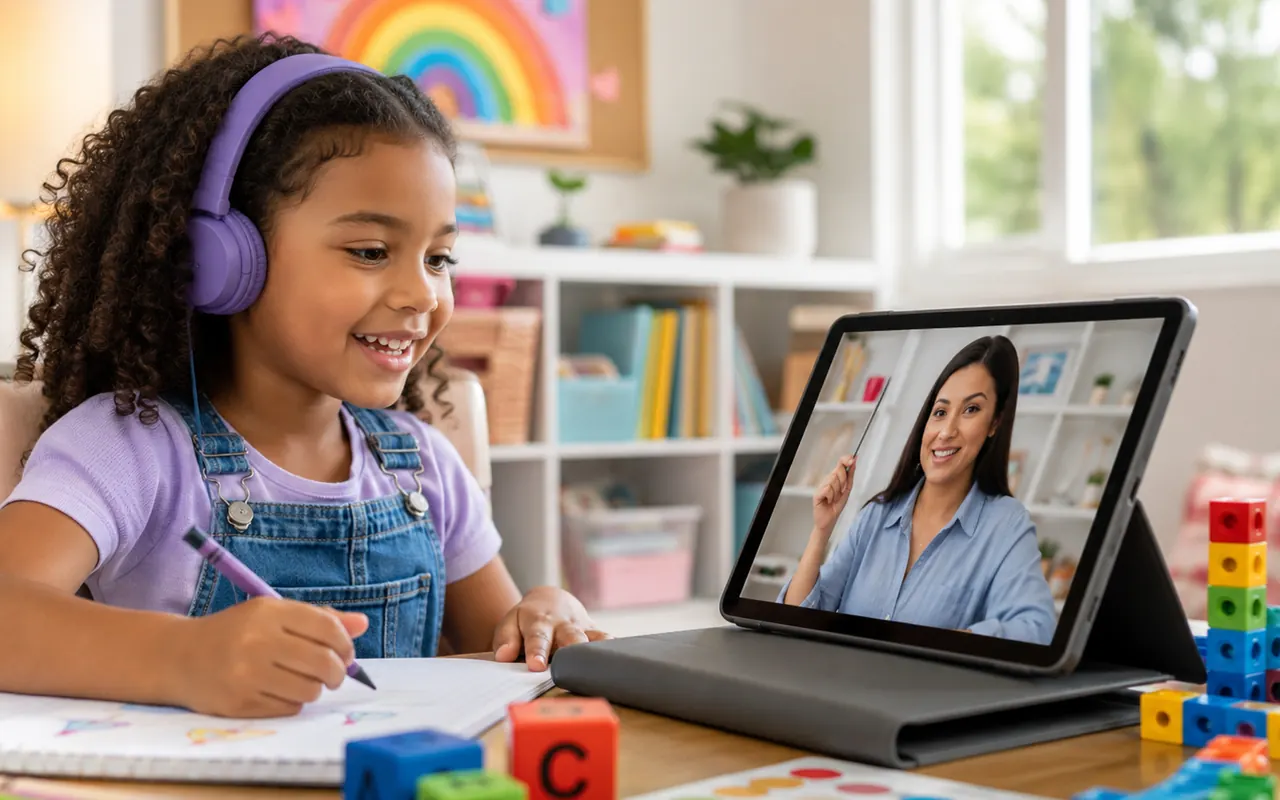 Parent-friendly online learning support for school students